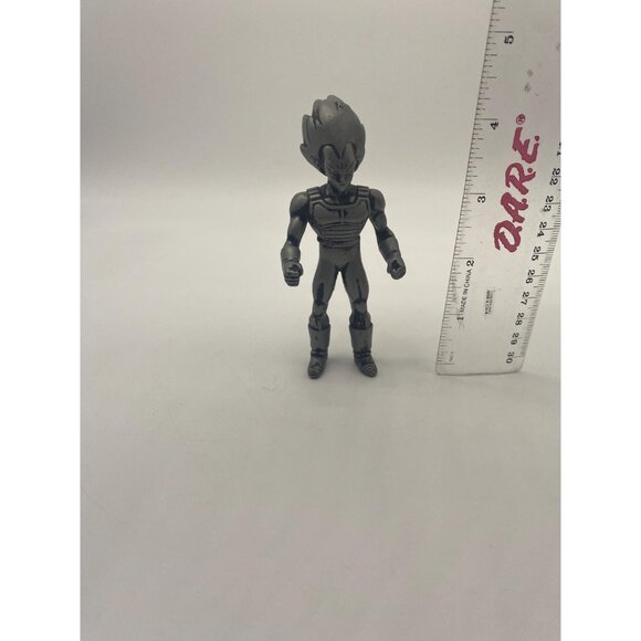 Vintage Burger King Dragon Ball Z Silver Vegeta Figurine Toy - Rare Toys - Picture 2 of 5